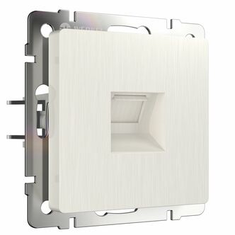 Werkel W1181013  Розетка Ethernet RJ-45 (перламутровый рифленый)