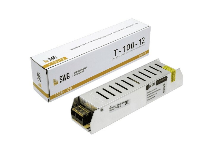 Блок питания 100W 12V T-100-12