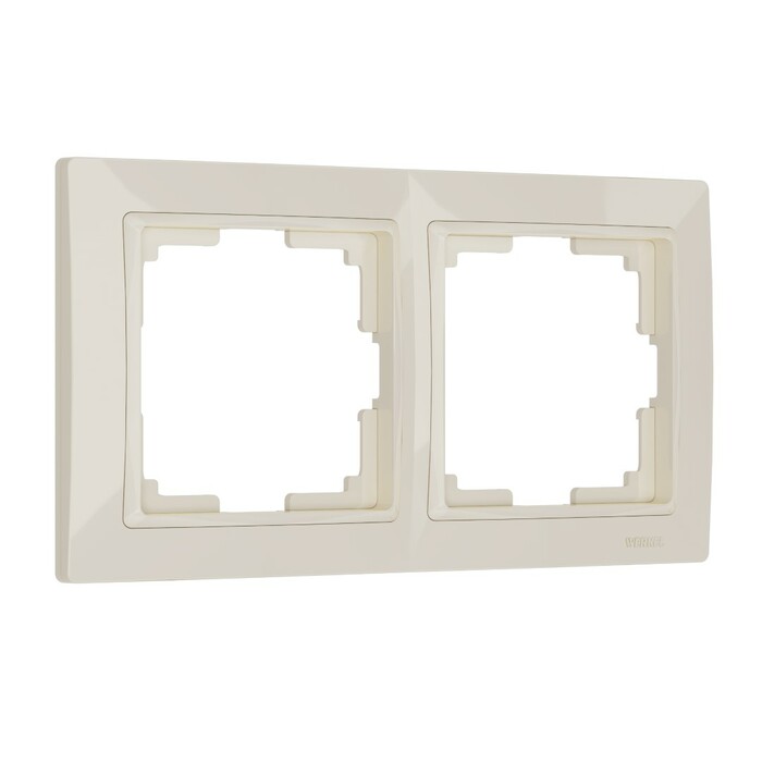 Werkel W0022003  Рамка на 2 поста Snabb basic (слоновая кость)