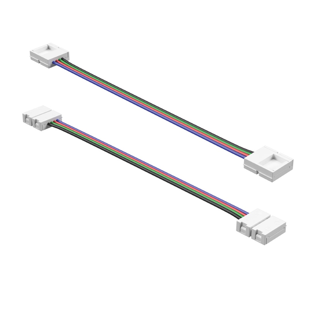LIGHTSTAR 408111 Соединитель гибкий  Кабель питания  для ленты 12V 5050LED цветной RGB