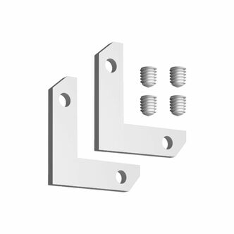NOVOTECH 135330 PORT NT25 000 серебро 000 Соединитель угловой горизонтальный для арт.135325-135328 (