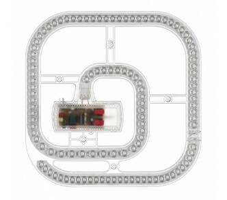 NOVOTECH 357780 KLARK NT23 Модуль LED 72Вт c ДУ (NEW) 3000-4200-6300K D305 IP20