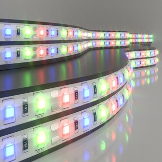 ELEKTROSTANDART Лента светодиодная 60Led 14,4W IP65 (5050 12V 60Led 14,4W IP65 RGB) (цена за 1м)