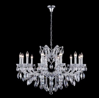 Люстра Crystal Lux HOLLYWOOD HOLLYWOOD SP12 CHROME