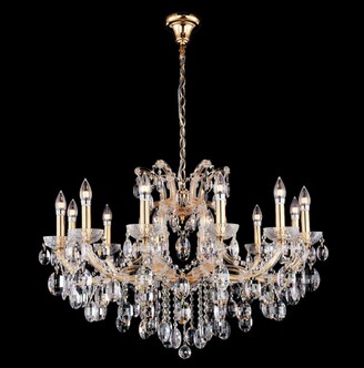 Люстра Crystal Lux HOLLYWOOD HOLLYWOOD SP12 GOLD