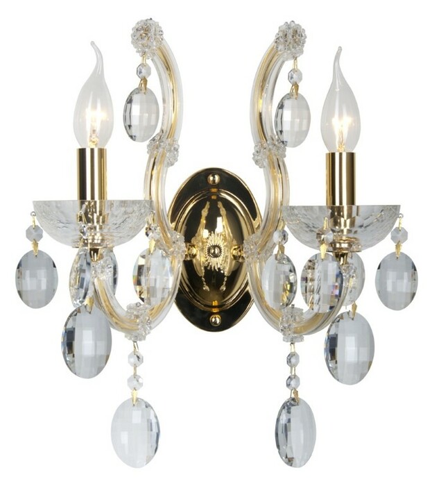 Бра Crystal Lux HOLLYWOOD HOLLYWOOD AP2 GOLD