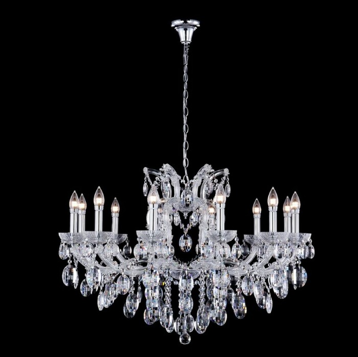 Люстра Crystal Lux HOLLYWOOD HOLLYWOOD SP12 CHROME