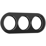 Werkel W0035108  Рамка на 3 поста (Черный)