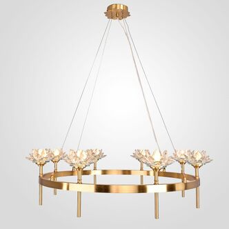 Подвесная Люстра Lotos D80 8 Lamps By Imperiumloft