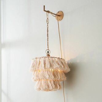 Настенный Светильник Tassel Wall Бежевый By Imperiumloft