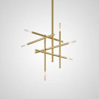 Подвесная Люстра Traverse H90 Gold By Imperiumloft