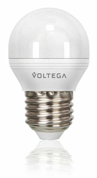 VOLTEGA 5496 Шар диммируемый Е27 4000К 6W VG2-G2E27cold6W-D