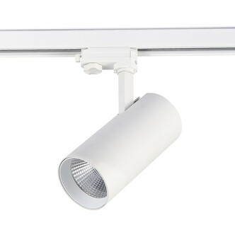 ST661.536.40 Св-к трек. Белый LED 1*40W 3000K 3 200Lm Ra>90 38° IP20 L190xW85xH265 165-265V