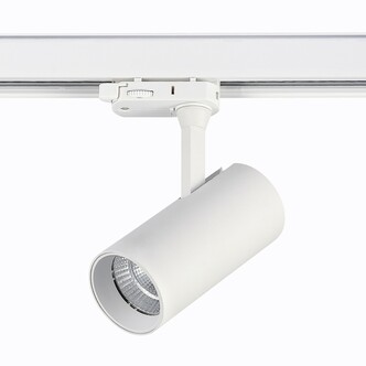 ST661.536.10 Св-к трек. Белый LED 1*10W 3000K 800Lm Ra>90 38° IP20 L130xW60xH195 165-265V