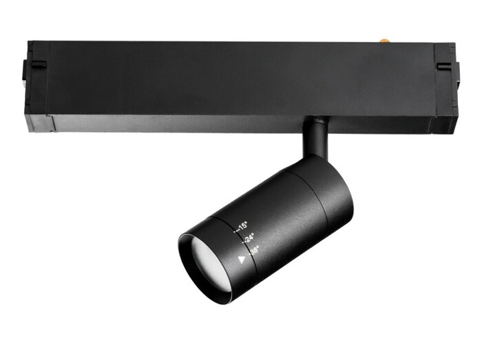 LIGHTSTAR 205017 Светильник д 1-фазн трека TETA LED 7W 380LM 15-38G ЧЕРНЫЙ SMART 3000-6000K DIM (в к
