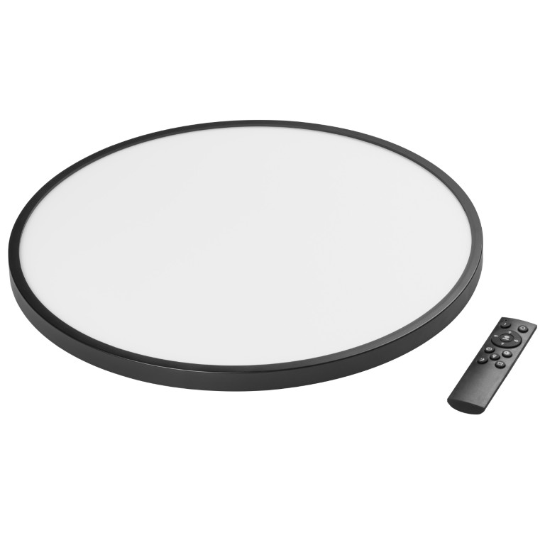 LIGHTSTAR 225357 Светильник ARCO CYL LED 48W 4320LM ЧЕРНЫЙ 3000 4000 6000K (в комплекте)