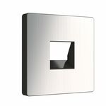 Werkel WL02-RJ-CP  Накладка для розетки Ethernet RJ-45  и телефонной розетки RJ11 (глянцевый никель)