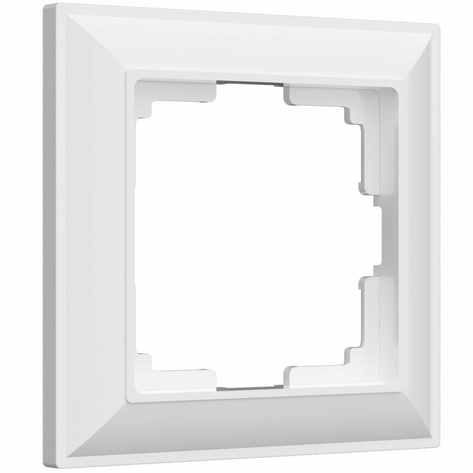 Werkel WL14-Frame-01  Рамка на 1 пост (белый)