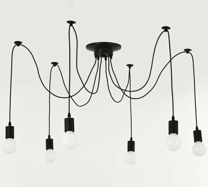 Светильник 415121.L700.E27-6 Black