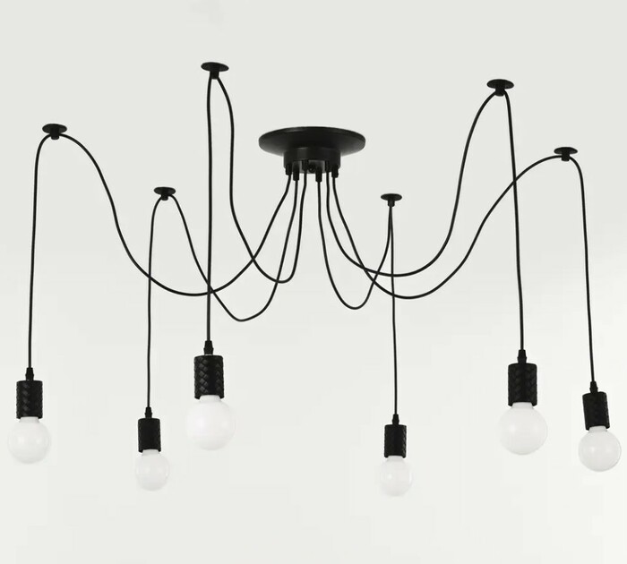 Светильник 415121.L700.E27-6 Black