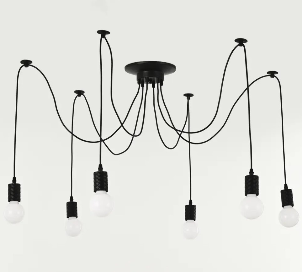 Светильник 415121.L700.E27-6 Black