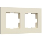 Werkel W0022962  Рамка на 2 поста Slab (айвори матовый)