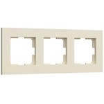 Werkel W0032962  Рамка на 3 поста Slab (айвори матовый)