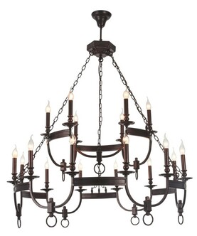 Люстра Crystal Lux SUERTE SUERTE BROWN SP12+6