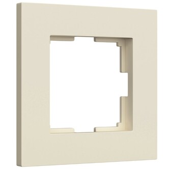 Werkel W0012962  Рамка на 1 пост Slab (айвори матовый)