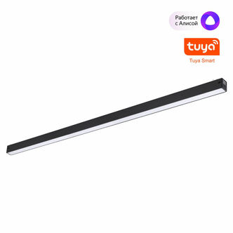 NOVOTECH 359943 PORT NT25 210 черный Трековый св-к диммир. со сменой цв.температуры, пульт ДУ Tuya S