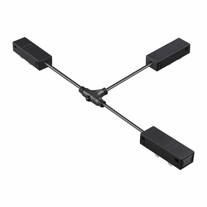 NOVOTECH 135314 PORT NT25 206 черный Гибкий токопроводящий соединитель &amp;quot T&amp;quot  IP20 90-240V VE