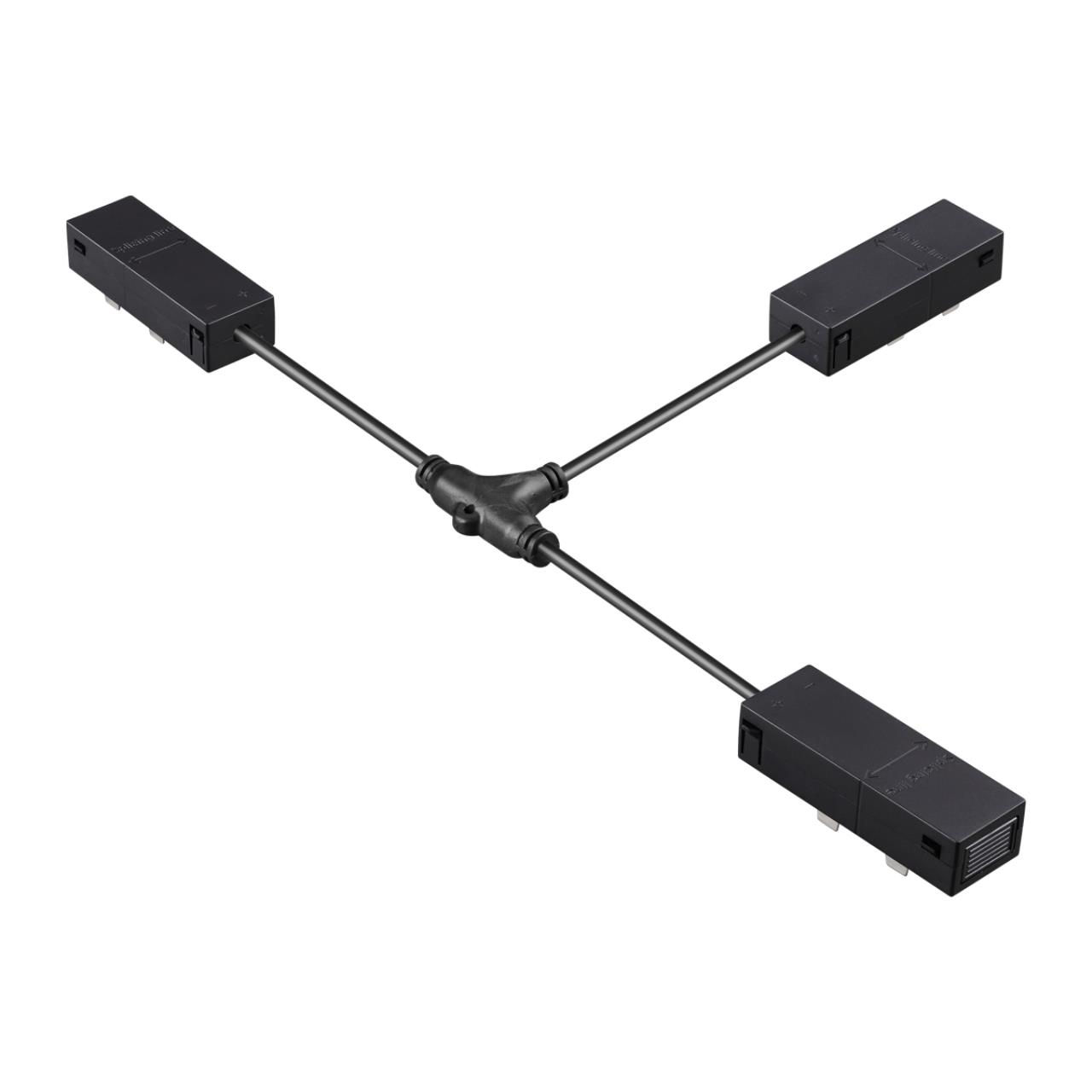 NOVOTECH 135314 PORT NT25 206 черный Гибкий токопроводящий соединитель &amp;quot T&amp;quot  IP20 90-240V VE