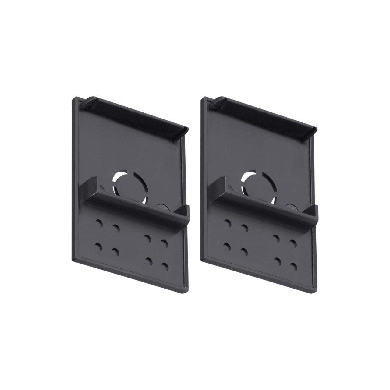 NOVOTECH 135317 PORT NT25 207 черный Заглушка торцевая для арт.135299-135303, 2шт IP20 VECTOR