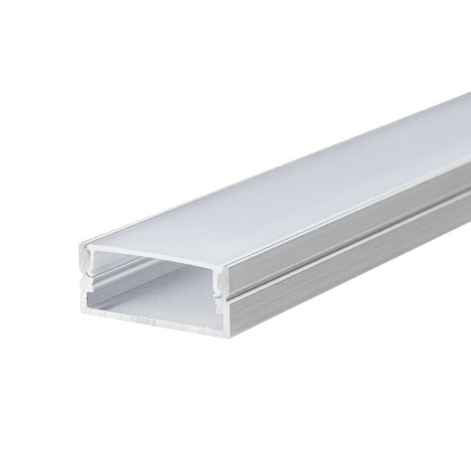 LIGHTSTAR 419211 Профиль PROFILED с прямоугольн. рассеив-м д светодиод. лент, 1шт=2м