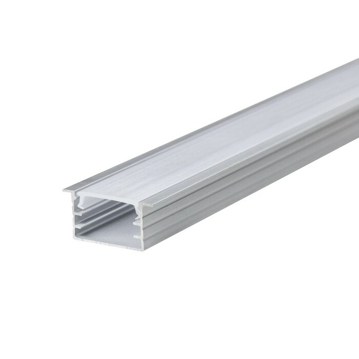 LIGHTSTAR 419130 Профиль PROFILED с прямоугольн. рассеив-м д светодиод. лент, 1шт=2м