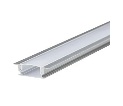 LIGHTSTAR 419120 Профиль PROFILED с прямоугольн. рассеив-м д светодиод. лент, 1шт=2м