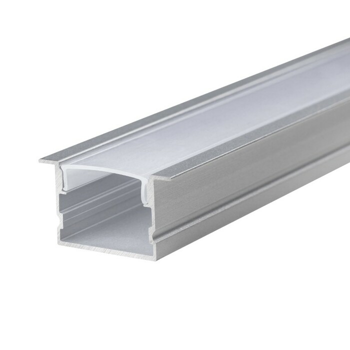 LIGHTSTAR 419180 Профиль PROFILED с прямоугольн. рассеив-м д светодиод. лент, 1шт=2м
