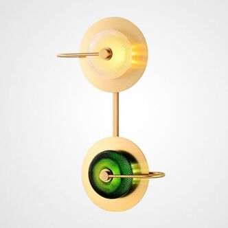 Бра Green Disk Double By Imperiumloft