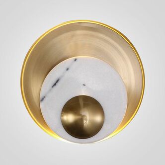 Бра Ginger &amp;Amp  Jagger Pearl Wall Lamp Round Gold By Imperiumloft