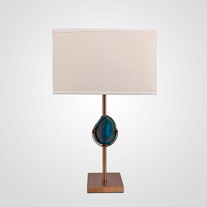 Настольная Лампа Blue Agate Table Lamp By Imperiumloft