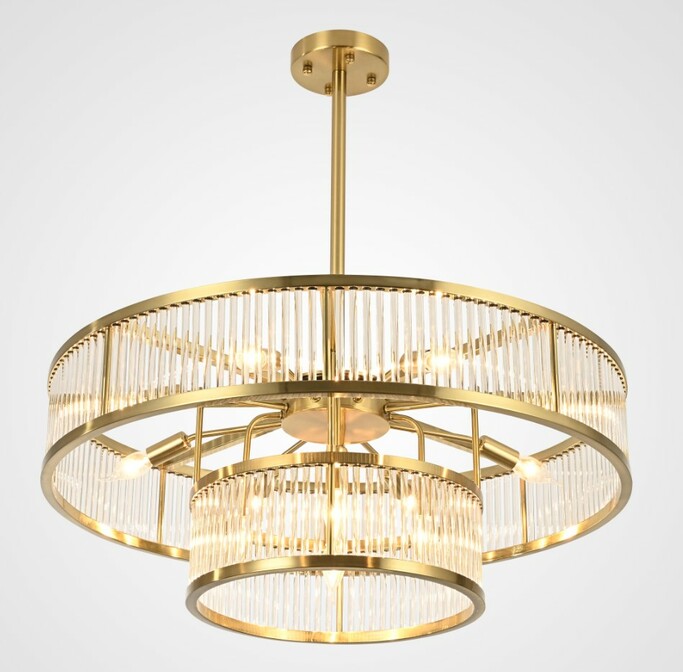 Люстра Rh Marais Round Chandelier D80 By Imperiumloft