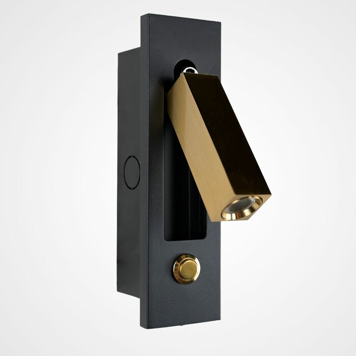 Бра Chelsom Wall Led Dock Brass By Imperiumloft