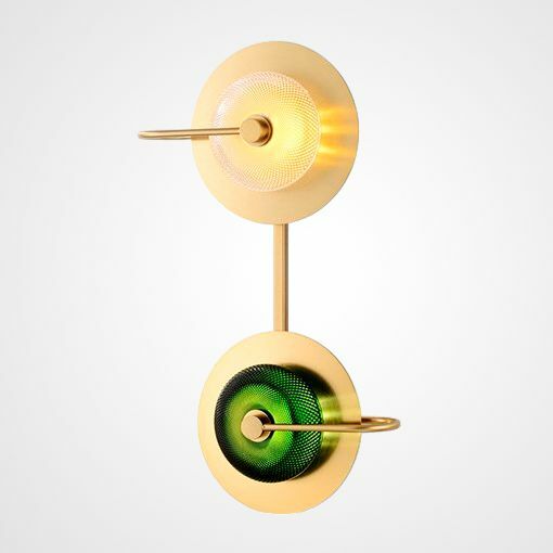 Бра Green Disk Double By Imperiumloft