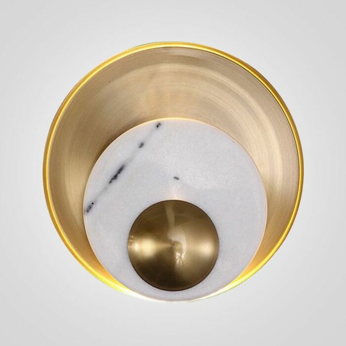 Бра Ginger &amp;Amp  Jagger Pearl Wall Lamp Round Gold By Imperiumloft