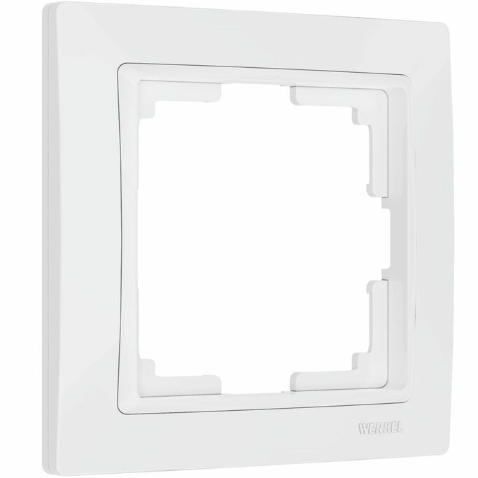 Werkel WL03-Frame-01  Рамка на 1 пост (белый, basic)