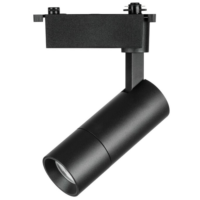 LIGHTSTAR 229137 Светильник для 1-фазного трека VOLTA LED COB 12W LM 18-60G ЧЕРНЫЙ 3000K (в комплект