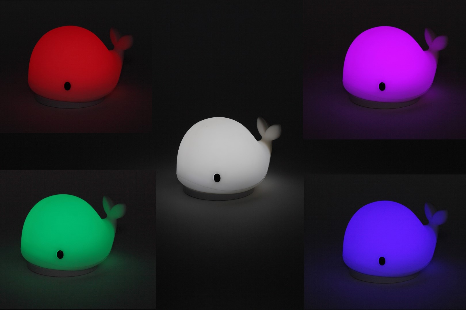 Ночник ЭРА св д мягкий 1W NLED-411-1W-W белый КИТ, сенсор, RGB(3xAAA,USB)